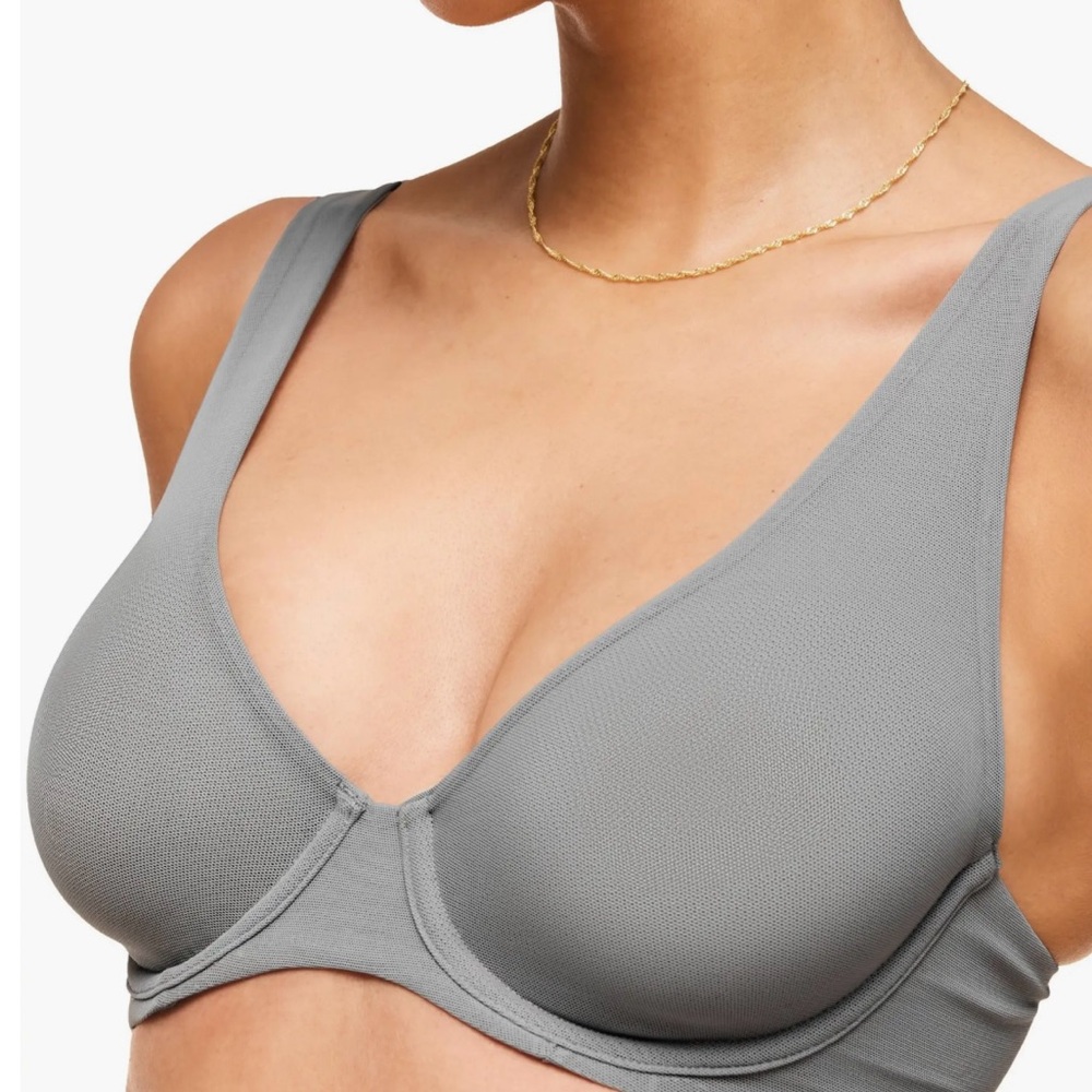 Gray Underwire Bra - Picture 2 of 2